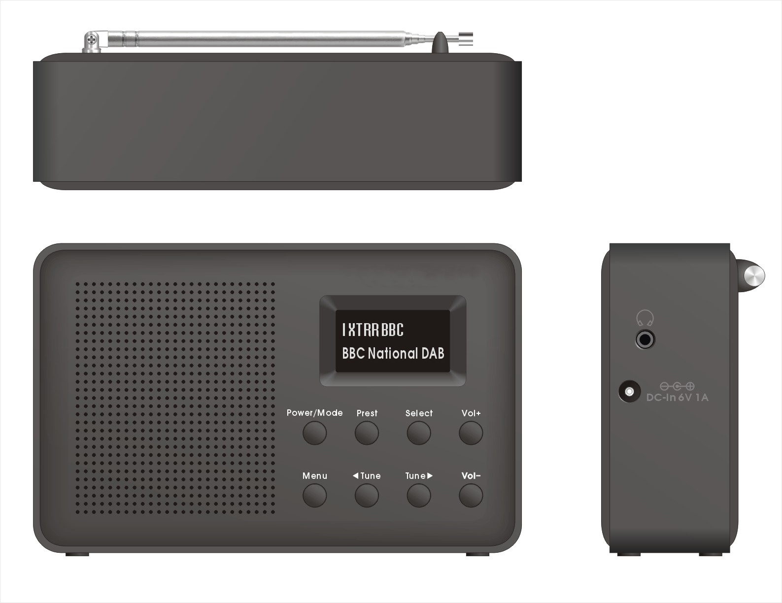 New Design Portable DAB Radio,DAB Radio