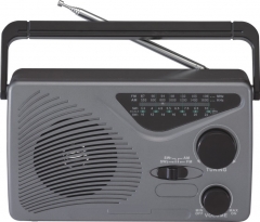 New Portable FM / AM / SW1-2 4 Bands Radio