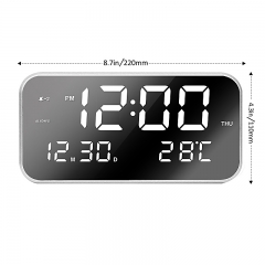 New Portable LED Alarm Clock