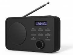 New Portable DAB / FM Clock Radio With Bluetooth