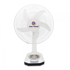 New Stand Fan With Solar Panel And Lamp