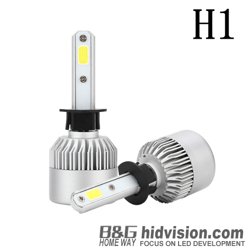 BG Led Headlight Kits S2 Fan Cooling COB H1 6000K