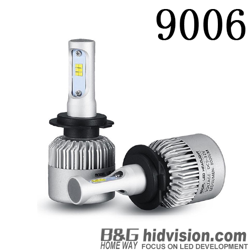BG Led Headlight Conversion Kit S2 Fan Cooling CSP Y19 9006 6000K