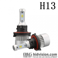 BG Led Headlight Conversion Kit S2 Fan Cooling CSP Y19 H13 6000K
