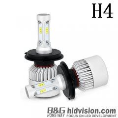 BG Led Headlight Conversion Kit S2 Fan Cooling CSP Y19 H4 6000K