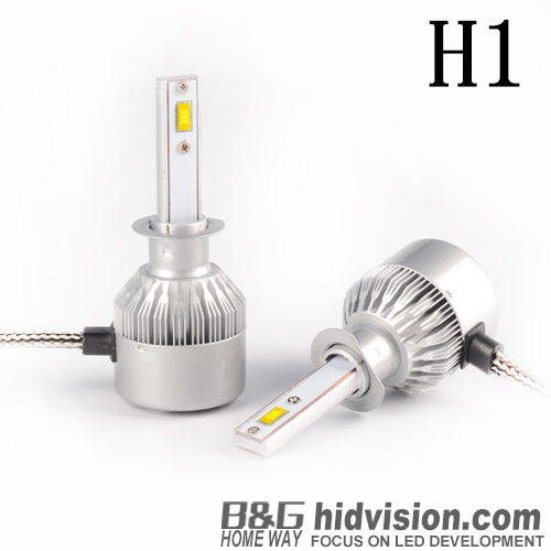 BG Led Headlight Bulbs C6F ZES H1 6000K