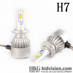BG Led Headlight Bulbs C6F ZES H7 6000K