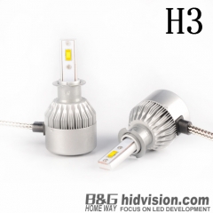 BG Led Headlight Bulbs C6F ZES H3 6000K