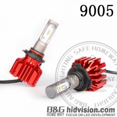 BG Led Car Headlights S5 Fanless CSP 9005 6000K