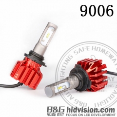 BG Led Car Headlights S5 Fanless CSP 9006 6000K