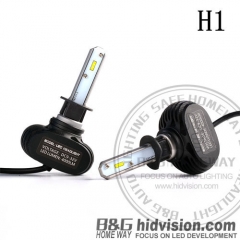 BG Led Headlight Bulbs S1 Fanless CSP H1 6000K