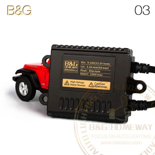 B&G 03 Fast Start HID Xenon Ballast 55W HID Ballasts