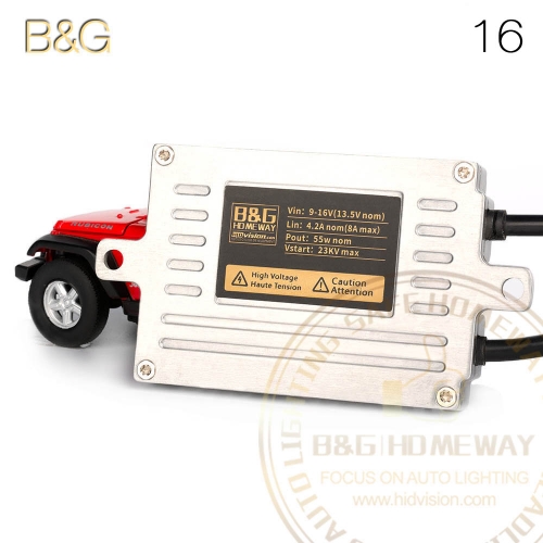 B&G 16 Fast Start HID Xenon Ballast 55W HID Ballasts