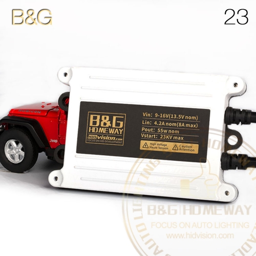 B&G 23 Fast Start HID Xenon Ballast 55W HID Ballasts