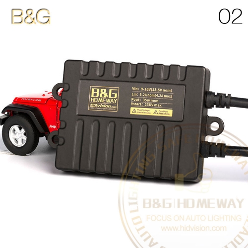 B&G 02 Fast Start HID Xenon Ballast 55W HID Ballasts