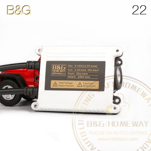 B&G 22 Fast Start HID Xenon Ballast 55W HID Ballasts