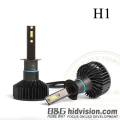 BG Led Headlight Bulbs T8 CSP H1 6000K