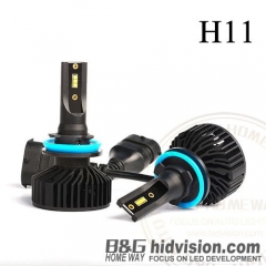 BG Led Headlight Bulbs T8 CSP H11 6000K