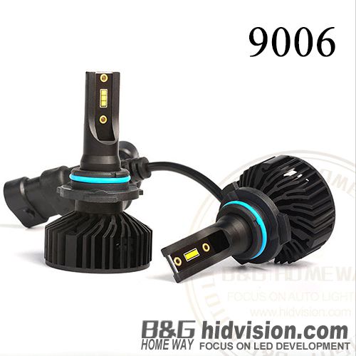BG Led Headlight Bulbs T8 CSP 9006 6000K