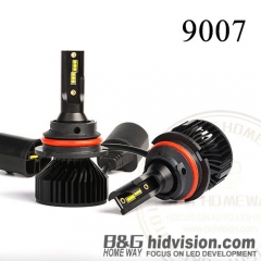 BG Led Headlight Bulbs T8 CSP 9007 6000K