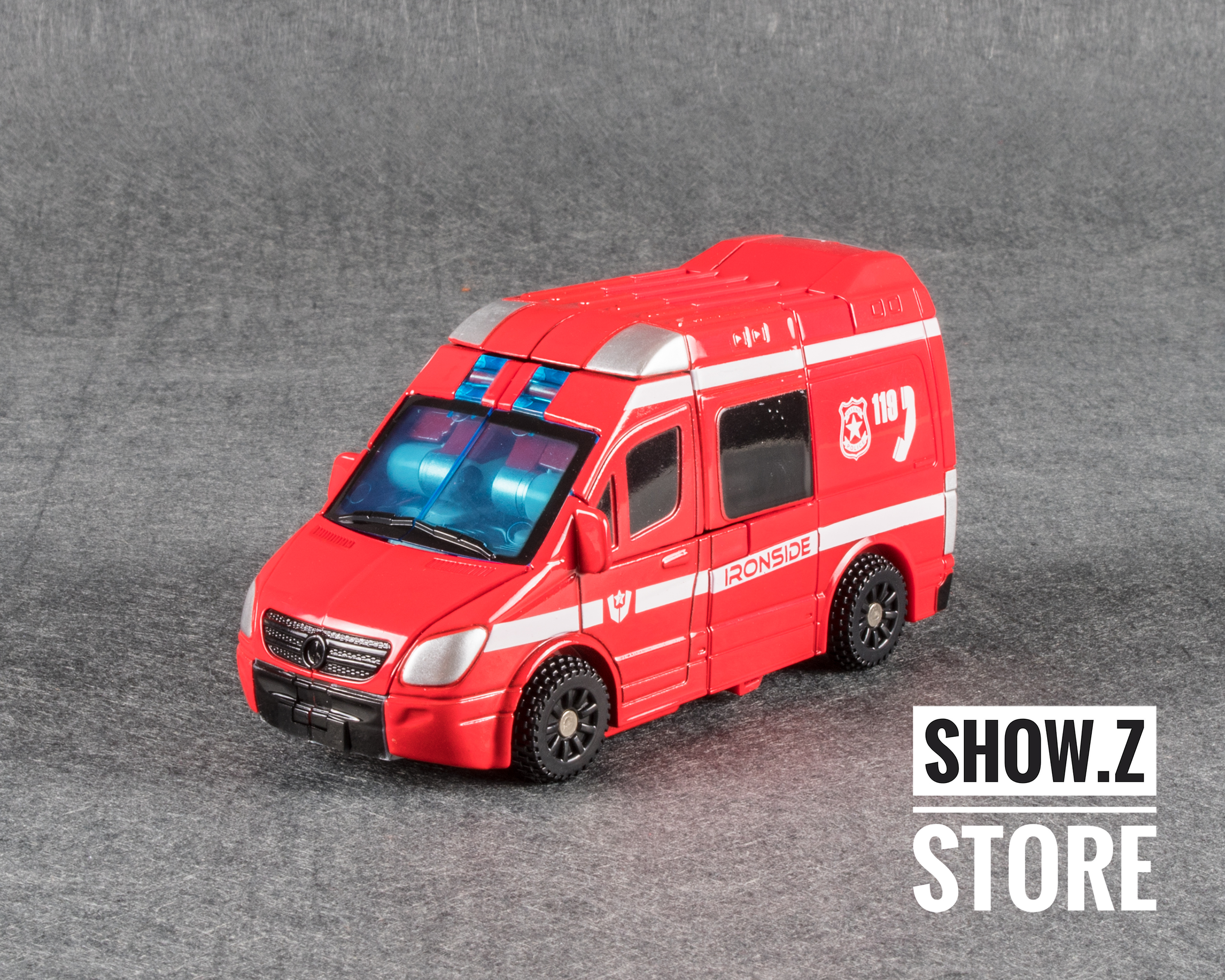 WeiJiang WJ Rescue Combiner red warrior with blue and white details WeiJiang WJ Rescue Combiner red warrior with blue and white details
