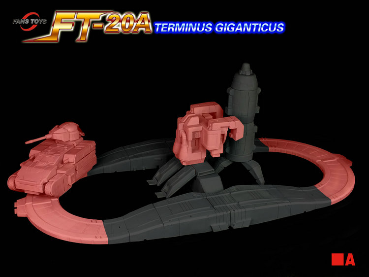 FansToys FT-20A Aegis Sentinel configuration with multiple component vehicles FansToys FT-20A Aegis Sentinel configuration with multiple component vehicles