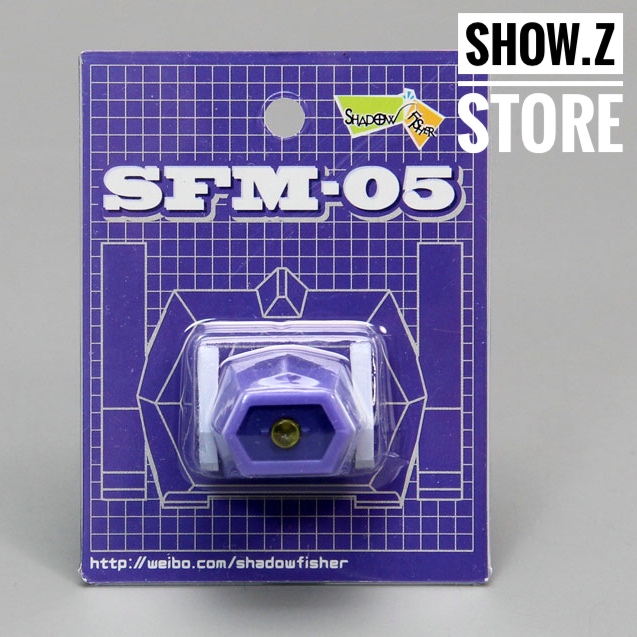 Shadow Fisher SFM-05 Shockwave Upgrade Kit purple and grey compact figure Shadow Fisher SFM-05 Shockwave Upgrade Kit purple and grey compact figure