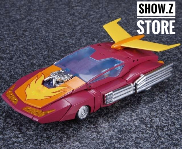 MP28 Hotrod car mode top-down view showing vehicle form MP28 Hotrod car mode top-down view showing vehicle form