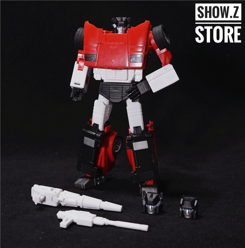 Yes Model BBQ-03 MP12 SideSwipe red white robot standing Yes Model BBQ-03 MP12 SideSwipe red white robot standing