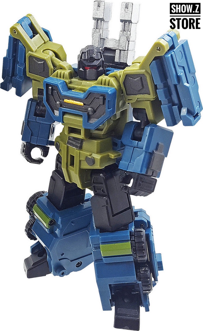 Iron Factory IF-EX24 Cannon Chariot yellow blue robot multiple accessories Iron Factory IF-EX24 Cannon Chariot yellow blue robot multiple accessories