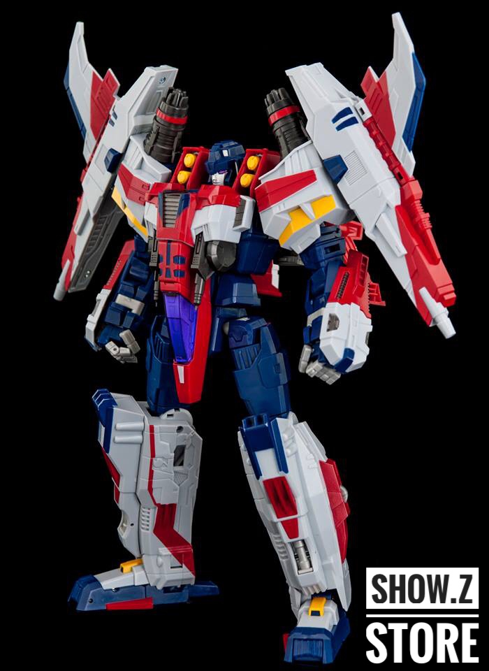 MakeToys RM-10 Galaxy Meteor gestalt showing three individual units assembled MakeToys RM-10 Galaxy Meteor gestalt showing three individual units assembled