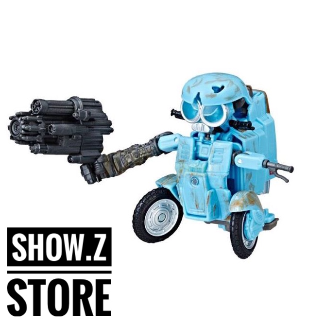 Model Wizard MW-002 Sqweeks Oversized light blue robot with black cannon standing Model Wizard MW-002 Sqweeks Oversized light blue robot with black cannon standing