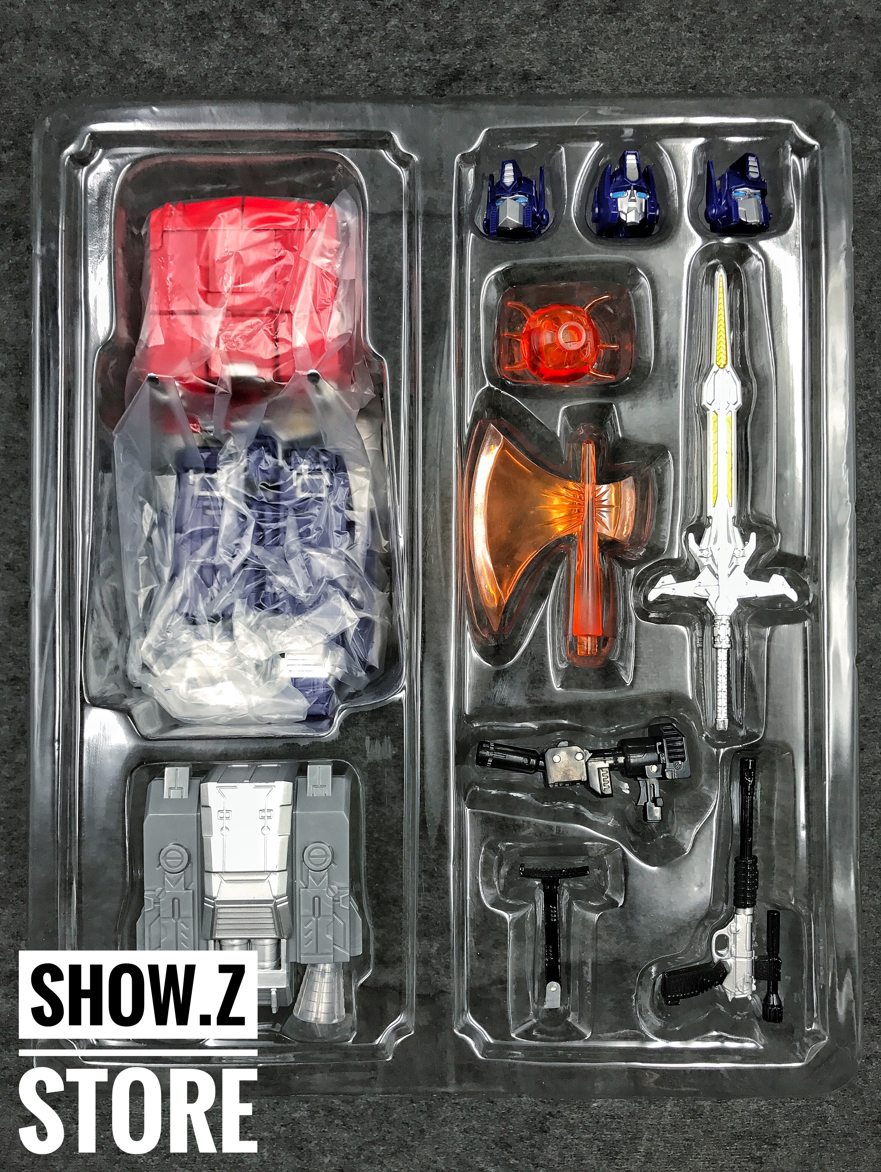 KBB MP-10V Optimus Prime complete with all accessories body articulation KBB MP-10V Optimus Prime complete with all accessories body articulation