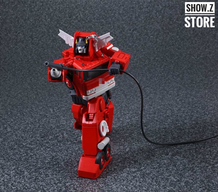 4th Party MP-33 Inferno red robot action figure standing armed ready 4th Party MP-33 Inferno red robot action figure standing armed ready