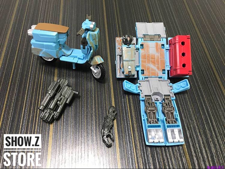KBB Sqweeks complete display set all parts accessories robot motorcycle KBB Sqweeks complete display set all parts accessories robot motorcycle