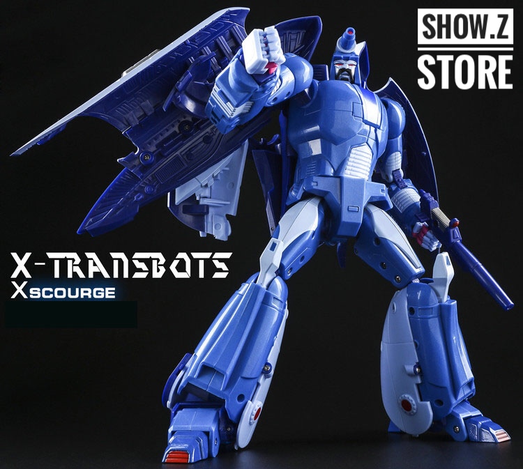 XTransbots Andras Scourge robot mode standing pose detailed paint XTransbots Andras Scourge robot mode standing pose detailed paint