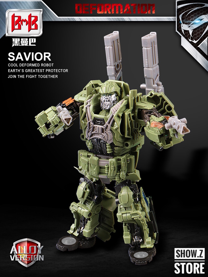 Black Mamba Hound green tan robot figure dynamic action combat stance Black Mamba Hound green tan robot figure dynamic action combat stance