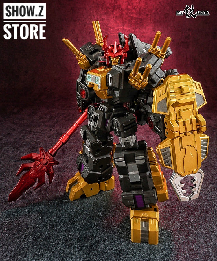 Iron Factory LordScorpion Dark Version articulated figure side profile detail view Iron Factory LordScorpion Dark Version articulated figure side profile detail view