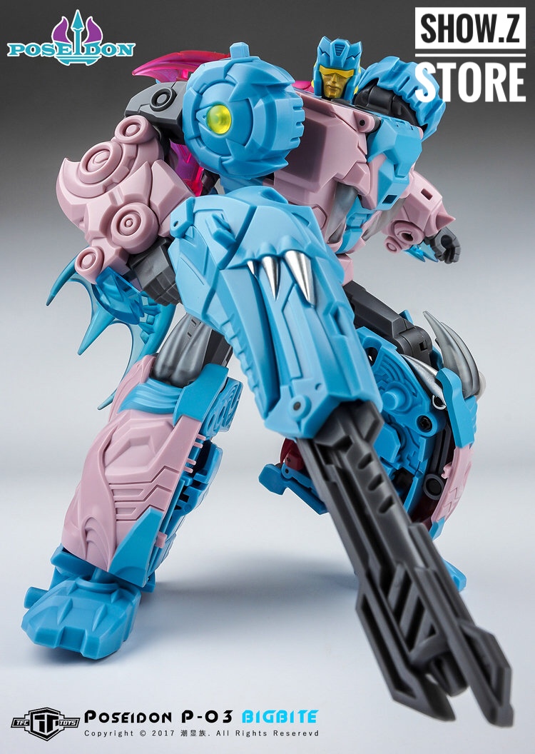 TFC Poseidon P-03 Bigbite shark beast mode dynamic lower angle TFC Poseidon P-03 Bigbite shark beast mode dynamic lower angle