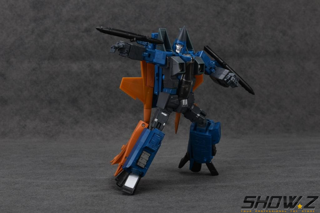 Yes Model YM06 Dirge blue orange seeker robot dynamic action Yes Model YM06 Dirge blue orange seeker robot dynamic action