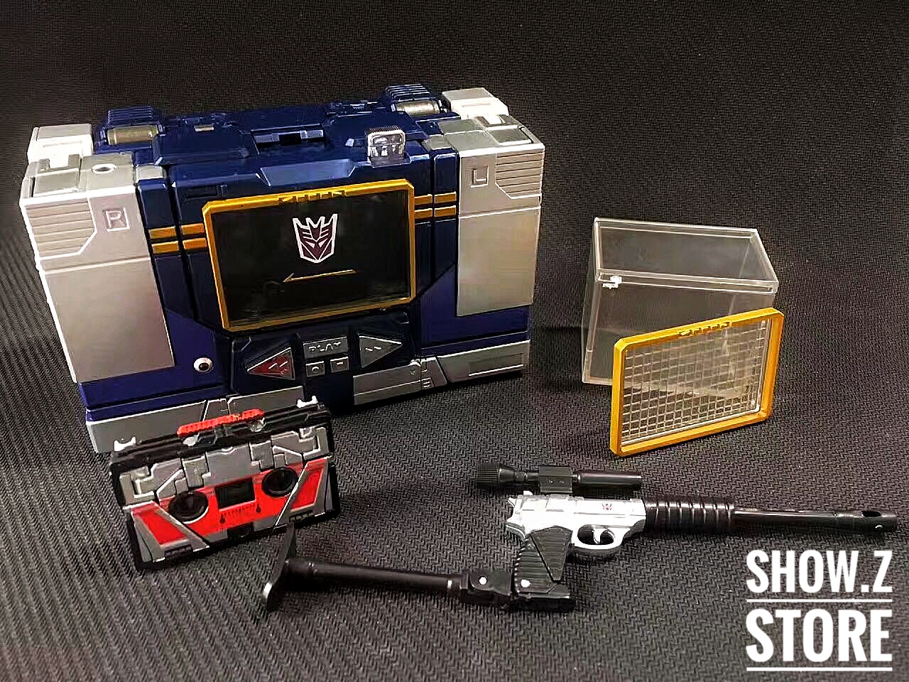 4th Party MP-13 Masterpiece Soundwave transformation cassette bot form 4th Party MP-13 Masterpiece Soundwave transformation cassette bot form
