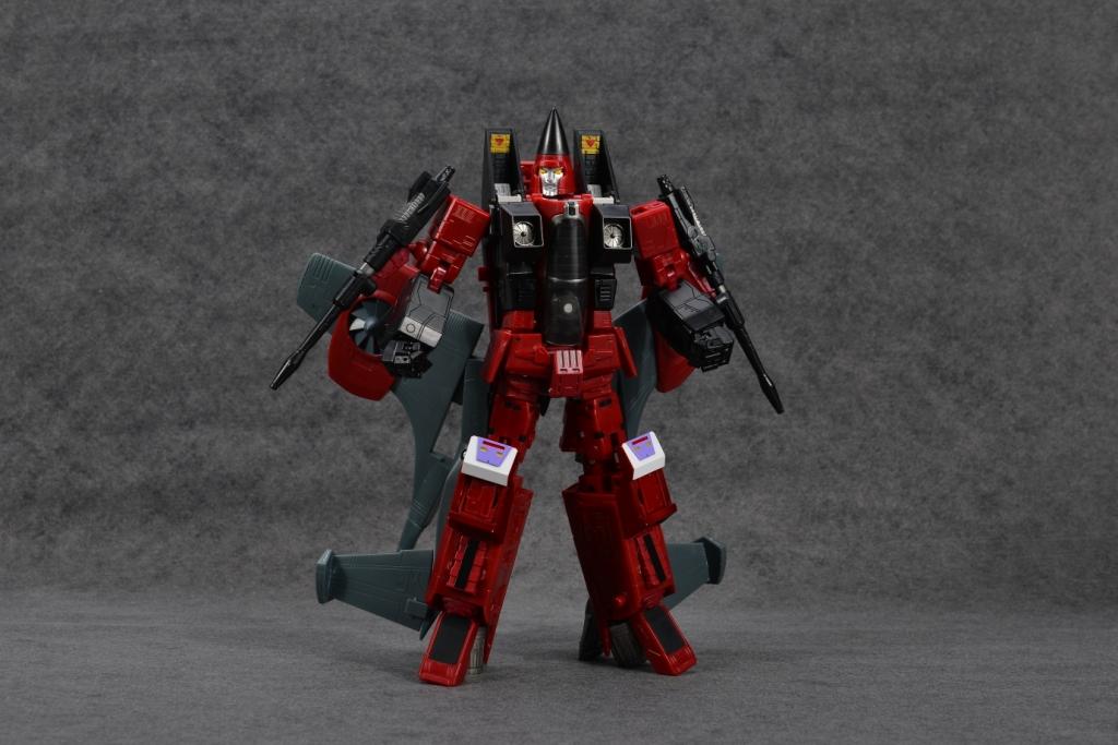 Yes Model YM05 MP11NT Thrust robot side profile red black metallic Yes Model YM05 MP11NT Thrust robot side profile red black metallic
