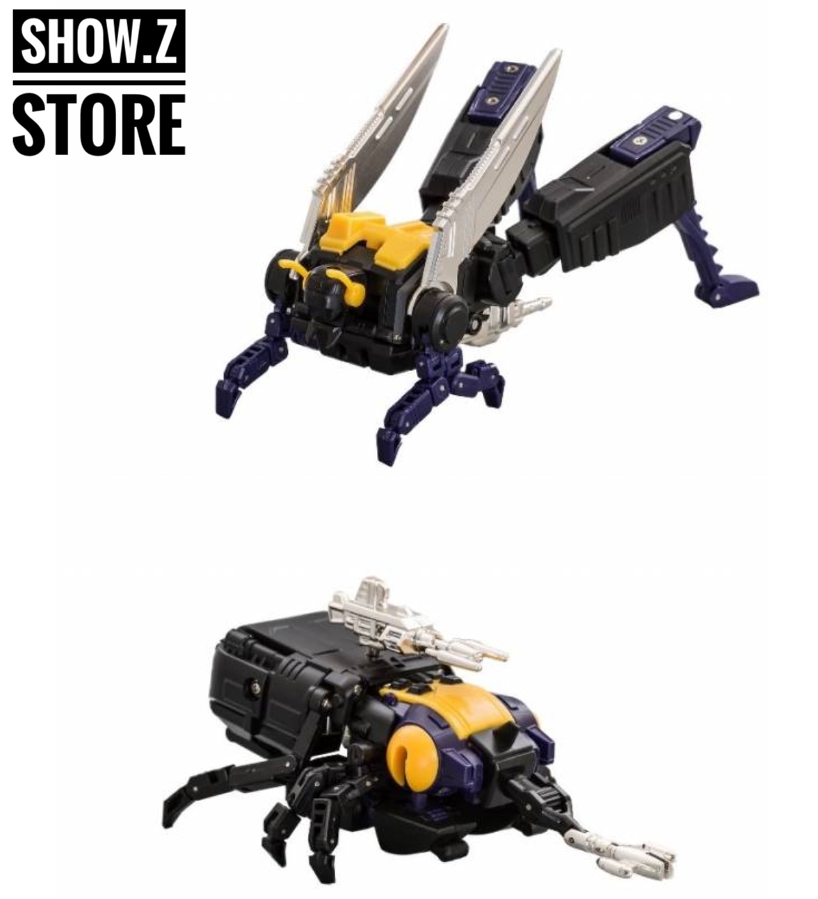 MMC Malum Malitia set robot yellow shoulder weapon detail front MMC Malum Malitia set robot yellow shoulder weapon detail front