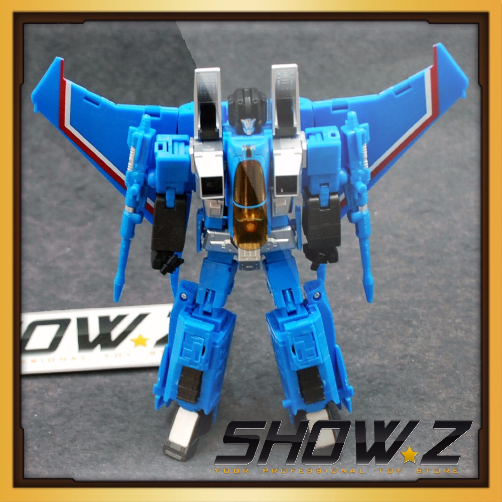 Yes Model Thundercracker jet transformer blue cyan white detail Yes Model Thundercracker jet transformer blue cyan white detail