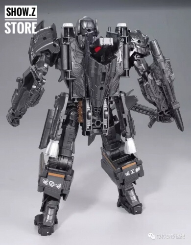 MW-001 Rendsora Megatron black robot action stance extended arms MW-001 Rendsora Megatron black robot action stance extended arms