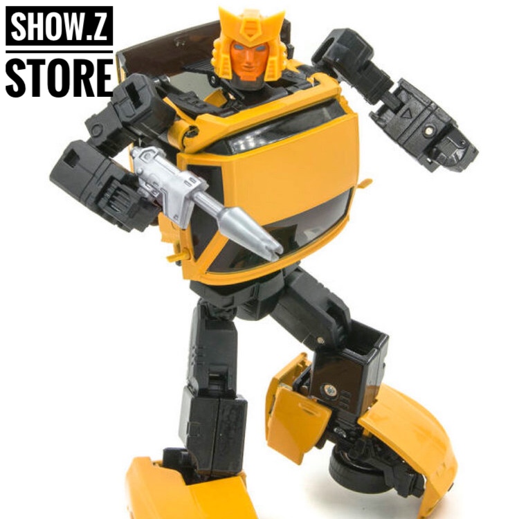 ACE ACE-02 Hiccups Hubcap yellow orange black robot upright standing ACE ACE-02 Hiccups Hubcap yellow orange black robot upright standing