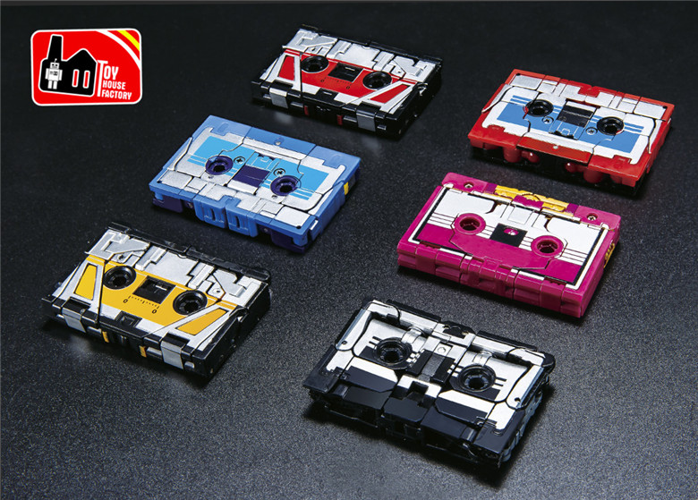 THF-01P Soundwave robot with red white blue yellow cassette designs THF-01P Soundwave robot with red white blue yellow cassette designs