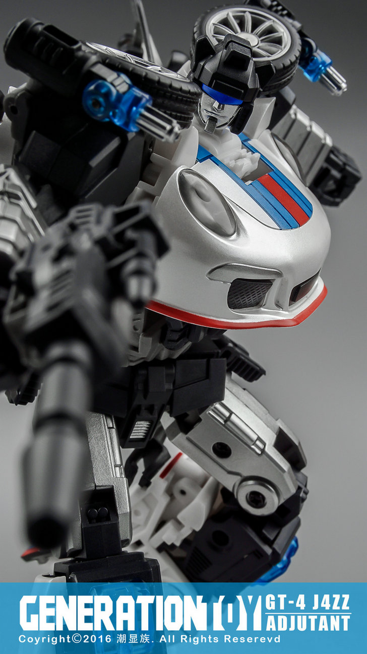 Generation Toy GT-04 Jazz detailed head upper body with visor Generation Toy GT-04 Jazz detailed head upper body with visor