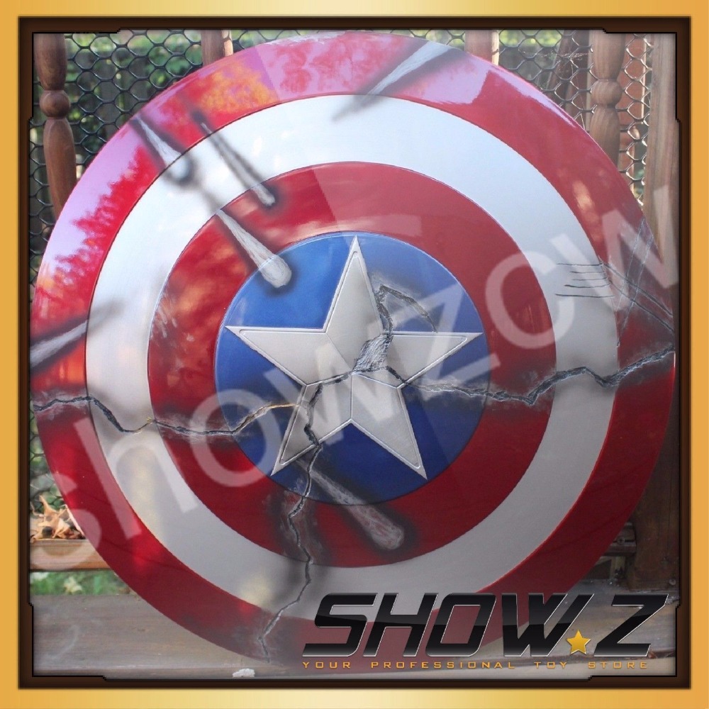 CATTOYS Captain America Shield red white blue circular design CATTOYS Captain America Shield red white blue circular design