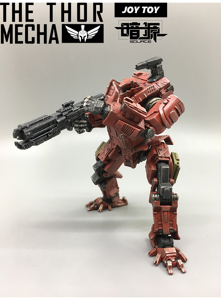JoyToy Thor Red Version mecha standing red armor detail JoyToy Thor Red Version mecha standing red armor detail